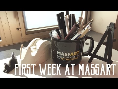 First Week at Massart!!!