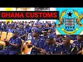 What is the work of the Ghana Customs Excise and Preventive Services ervices