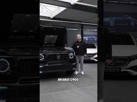 This is why this BRABUS G900 is called THE SUPERBLACK