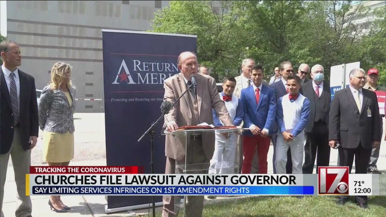 Churches file lawsuit against Gov. Cooper