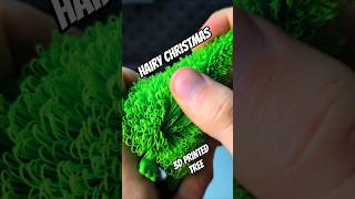 3D Printed Mega Hairy Foldable Christmas Tree with Articulated legs