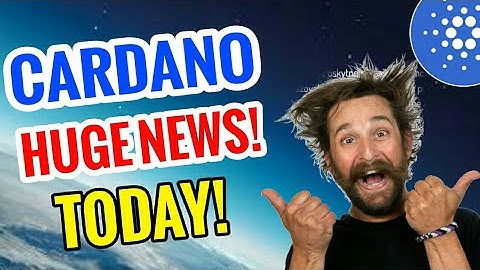Cardano Huge News! Today || Ada Cardano price prediction & technical analysis