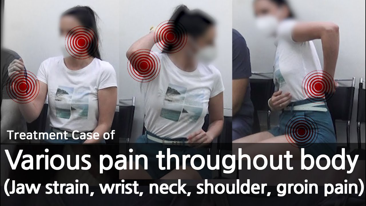 Various Pain Throughout Body Jaw Strain Wrist Neck Shoulder Various Pain Throughout Body Jaw Strain Wrist Neck Shoulder