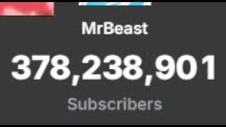 MRBEAST LIVE SUBSCRIBER COUNT | REAL COUNT