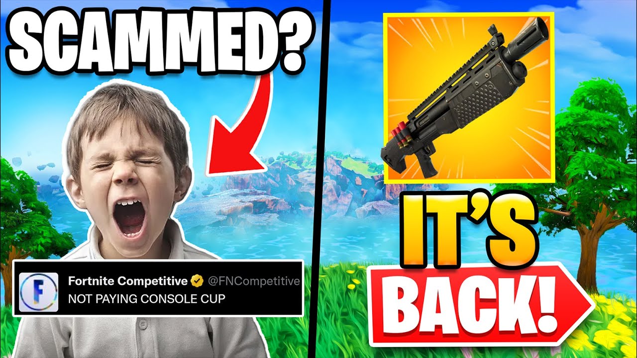 Console Players SCAMMED by Epic? | Heavy Shotgun Unvaulted