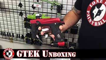 Unboxing New Eclipse GTEK Paintball Marker Gun Lone Wolf Paintball Michigan