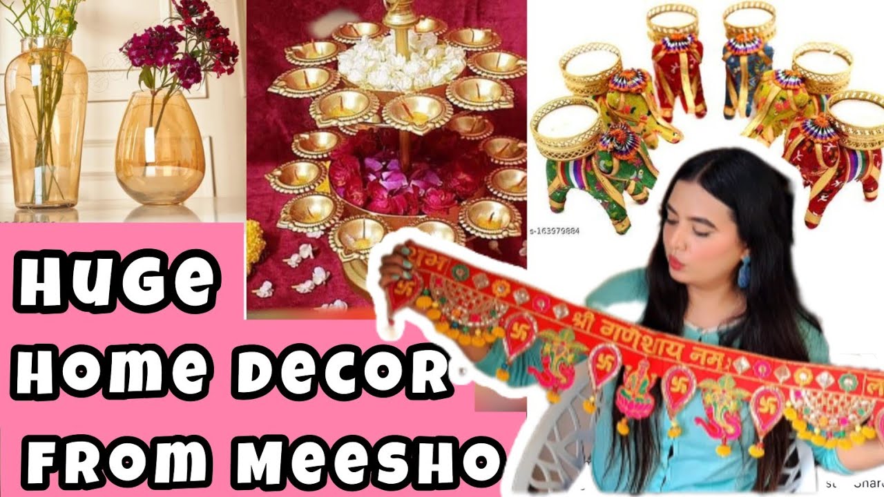 HOME Decoration Item From Meesho📸 MEESHO HOME DECOR HAUL 2023🤑