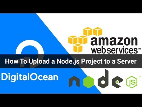 Uploading a Node.js project to a Server