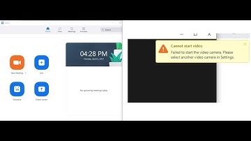 Fix Zoom Camera Not Working Error Cannot Start Video Failed To Start The Video Camera On Windows 10