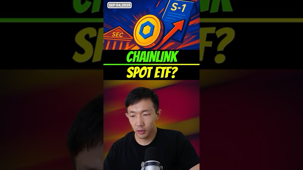 Is the Chainlink spot ETF confirmed? #chainlink #crypto #altcoins - YouTube