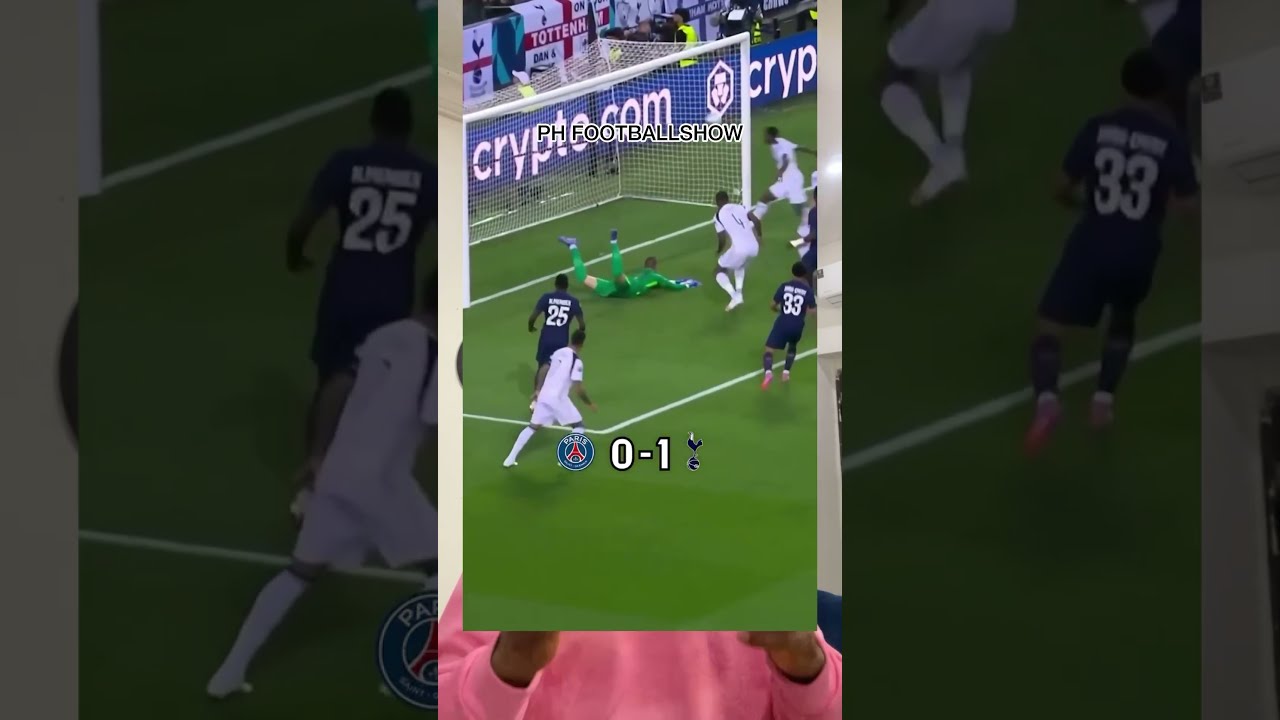 PSG Vs TOTTENHAM Totteham Supercup Arsenal