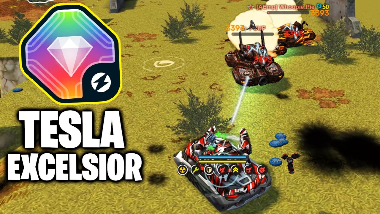 Tanki Online - НОВЫЕ возможности улучшения Tesla ''Excelsior'' | Лучшее улучшение Tesla!?