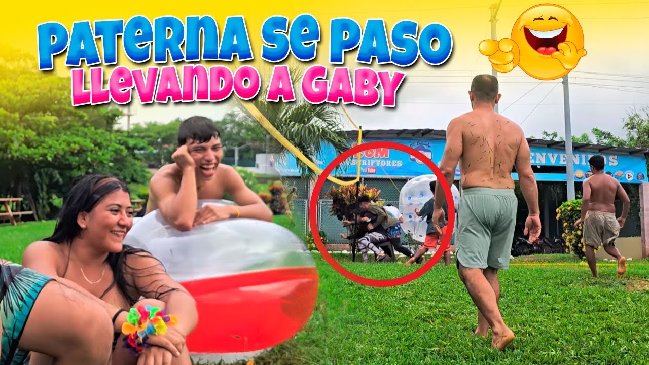 POBRE GABY TERMINO APLASTADA. se han tomado muy en serio la final, Paterna se le fue encima a Gaby