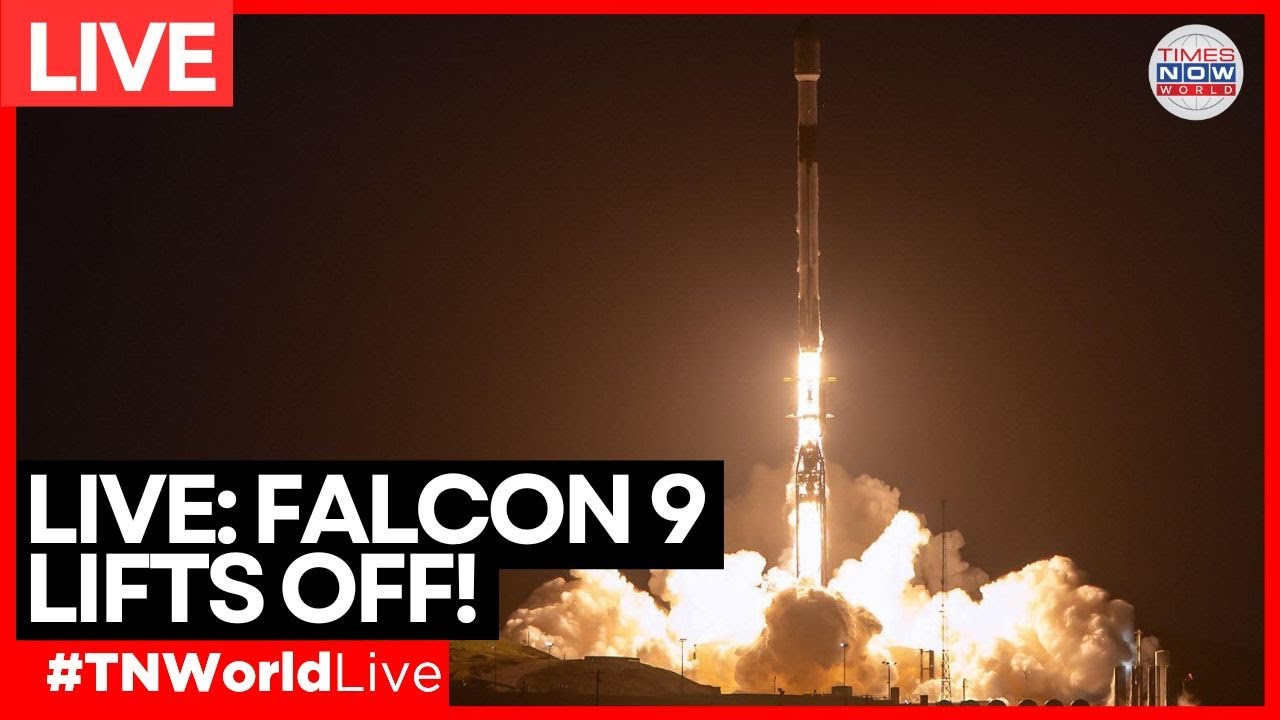 SPACEX LAUNCH LIVE | Falcon 9 Lifts Off With 29 Starlink Satellites ...