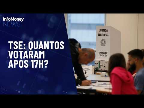 TSE: Only 34 thousand votes were cast after 5 PM | InfoMoney News