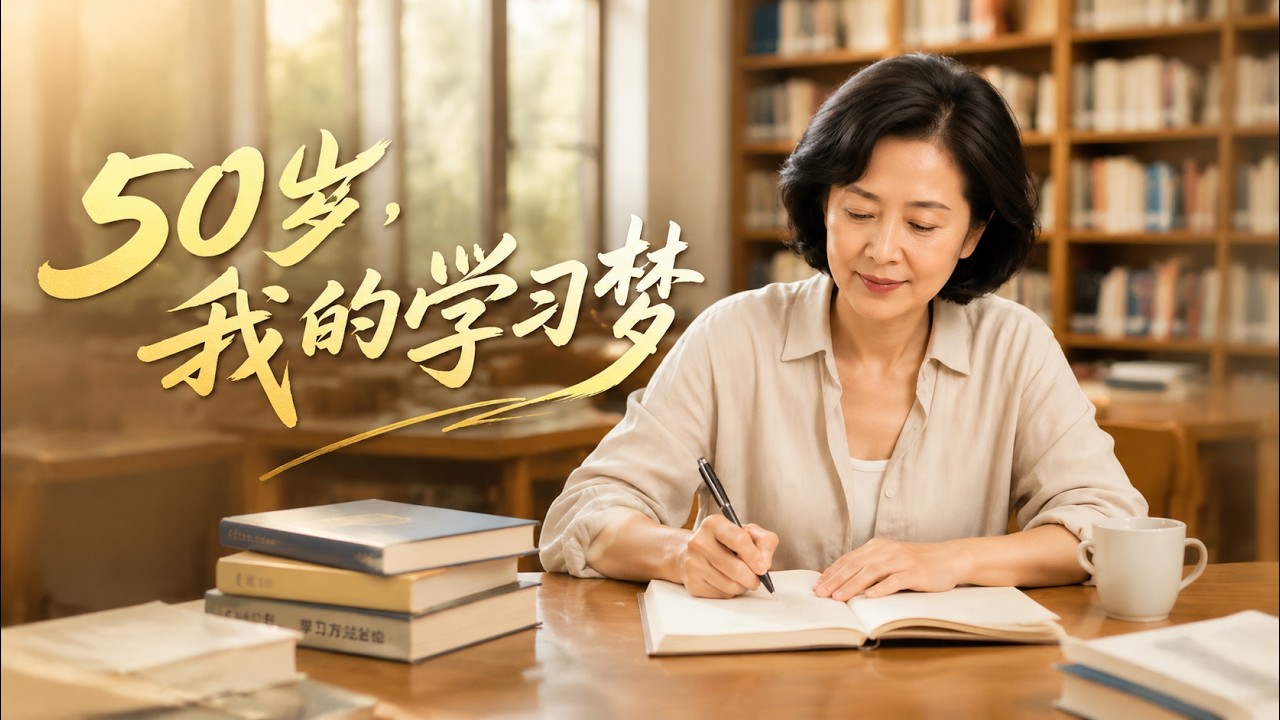 50歲我的學習夢：逆襲人生