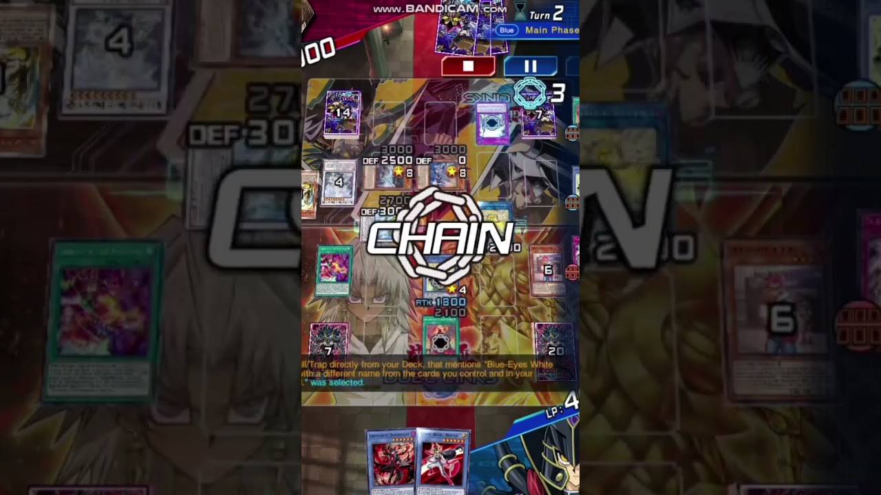 Destroying blue eyes using LIBROMANCERS 