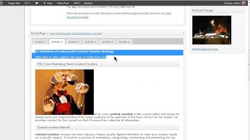 MyCurator Multiple Article Content Curation