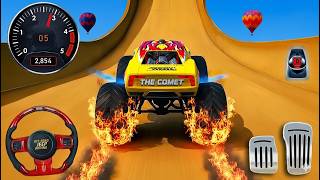 Monster Truck Mega Ramp Extreme Racing - Impossible GT Car Stunts - Android Gameplay  screenshot 5
