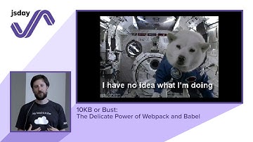 Brian Holt - 10KB or Bust: The Delicate Power of Webpack and Babel - jsday 2018