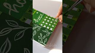 Green Aesthetic Mood Board Painting 💚 | Soft Aesthetic Pinterest Inspired Art #moodboard #easyart