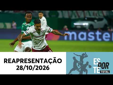 PALMEIRAS EMPATA COM O SANTOS E FLAMENGO PODE ABRIR VANTAGEM | REAPRESENTAÇÃO 28/10/2026
