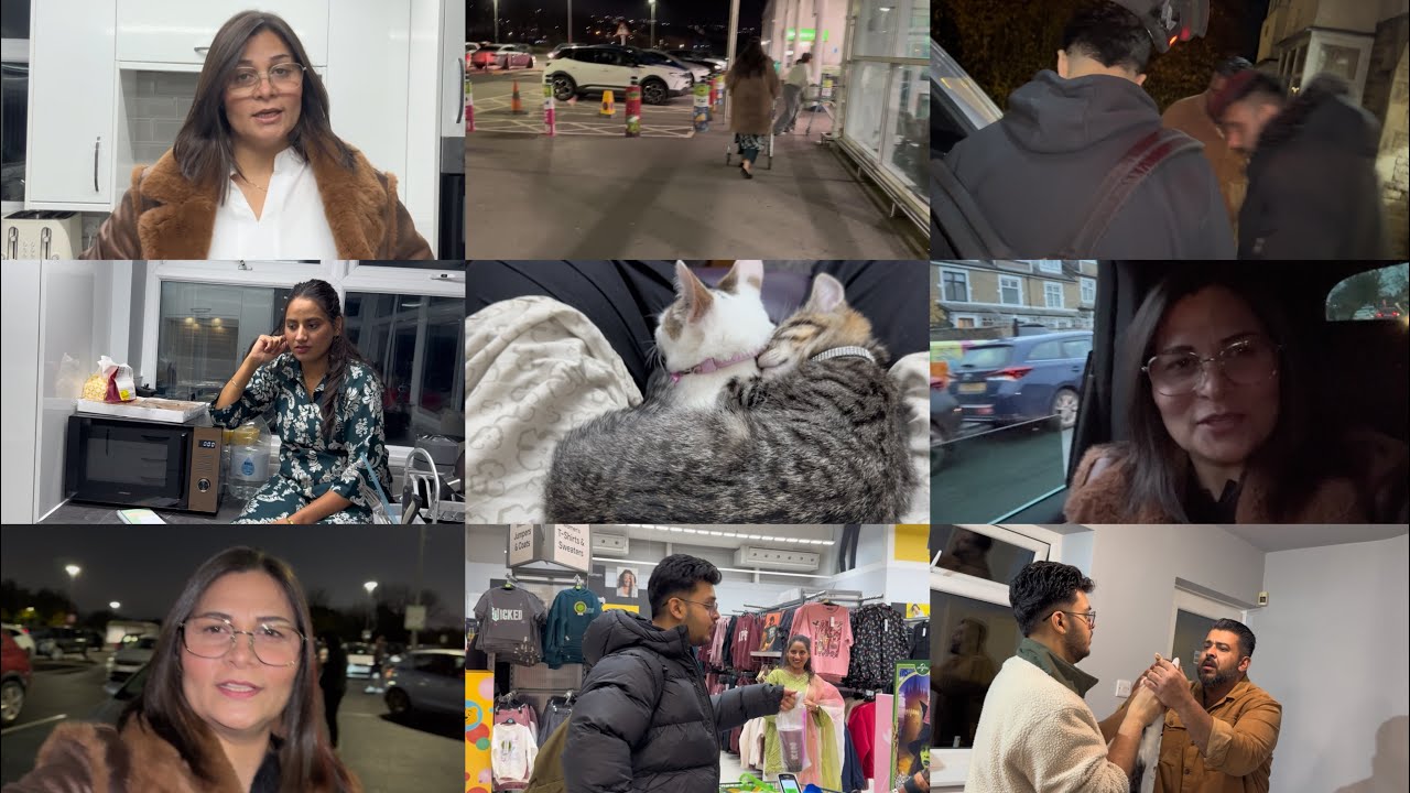 ASDA and The Range shopping | hum ne kya liya | Nazos Life 