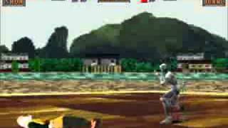 Virtua Fighter 2 - Dural vs Shun