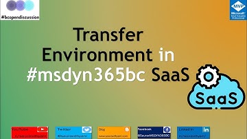 Transfer #msdyn365bc environment between Tenant.