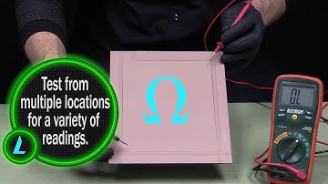 M011 Resistance check with multi -meter in ohms setting on BACKPLANE