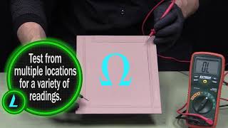 M011 Resistance check with multi -meter in ohms setting on BACKPLANE