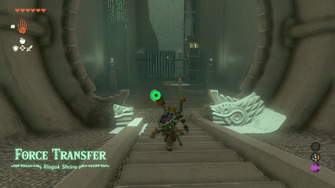 Riogok shrine "Force transfer" [All chests] Zelda TOTK