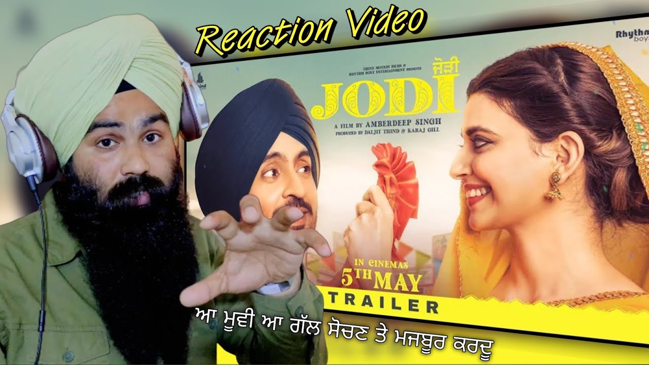 Reaction Jodi (Official Trailer) | Diljit Dosanjh | Nimrat Khaira | Releasing on 5th May 2023