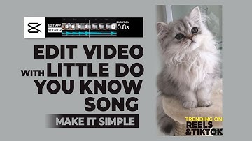 How to Make Little Do You Know Edit with Transitions using the CapCut App