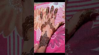 Simple Back Hand Mehndi Design
