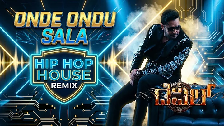 Onde Ondu Sala - Audio | Hip Hop × House | The Devil | Darshan, Rachana Rai | B Ajaneesh Loknath
