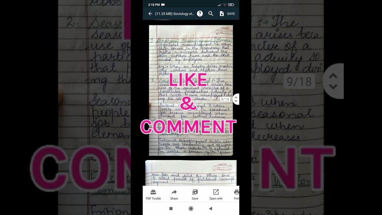 6th sem general elective (sociology) handwritten notes