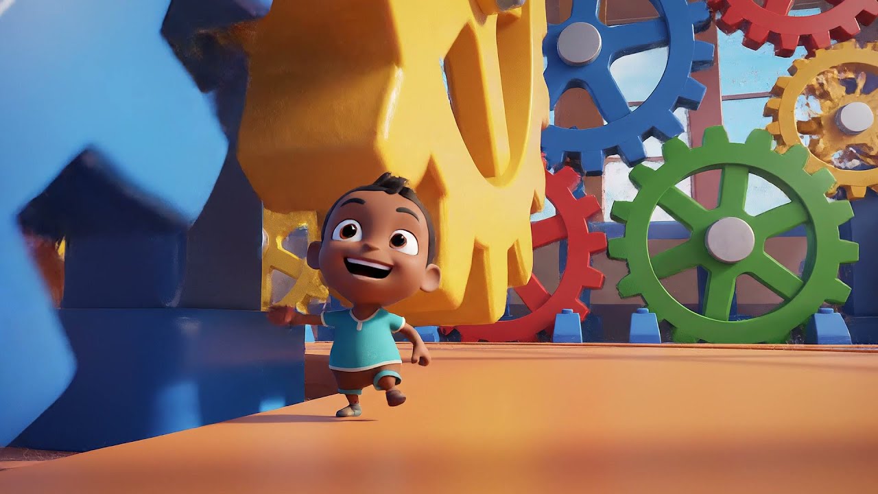 Roblox Tiny Noob Got Trapped in a Spinning Maze | Nursery Rhymes for Kids & Baby Songs