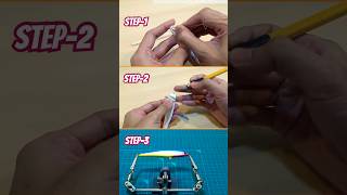 バルサ材からミノールアーを作る方法。 How to make a Balsa wood minnow lures.  #luremaking #handmadelure #fishing