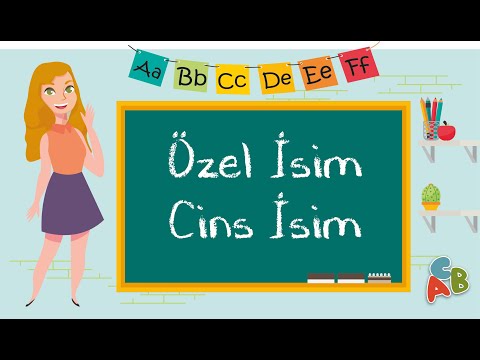 Özel İsim, Cins İsim