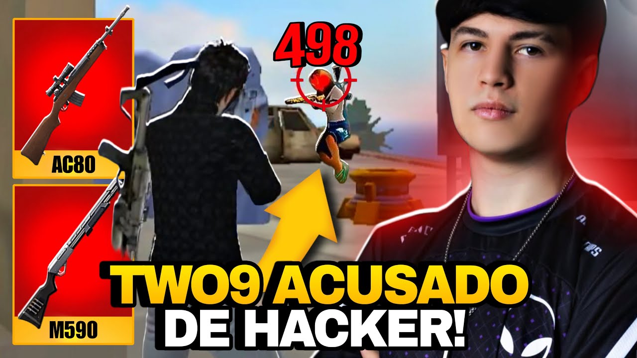 TWO9 O REI DO FREE FIRE! SÓ CASETINHO DE AC80 - SÓ FALE MATAR COM HS SE NÃO, NÃO VALE VEJAM!