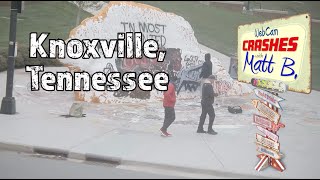 WebCam Crashing Market Street UT Knoxville Tennessee