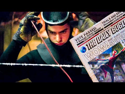 ピーターがウェブシューターをアップグレードした | アメイジング・スパイダーマン2 | 映画シーン