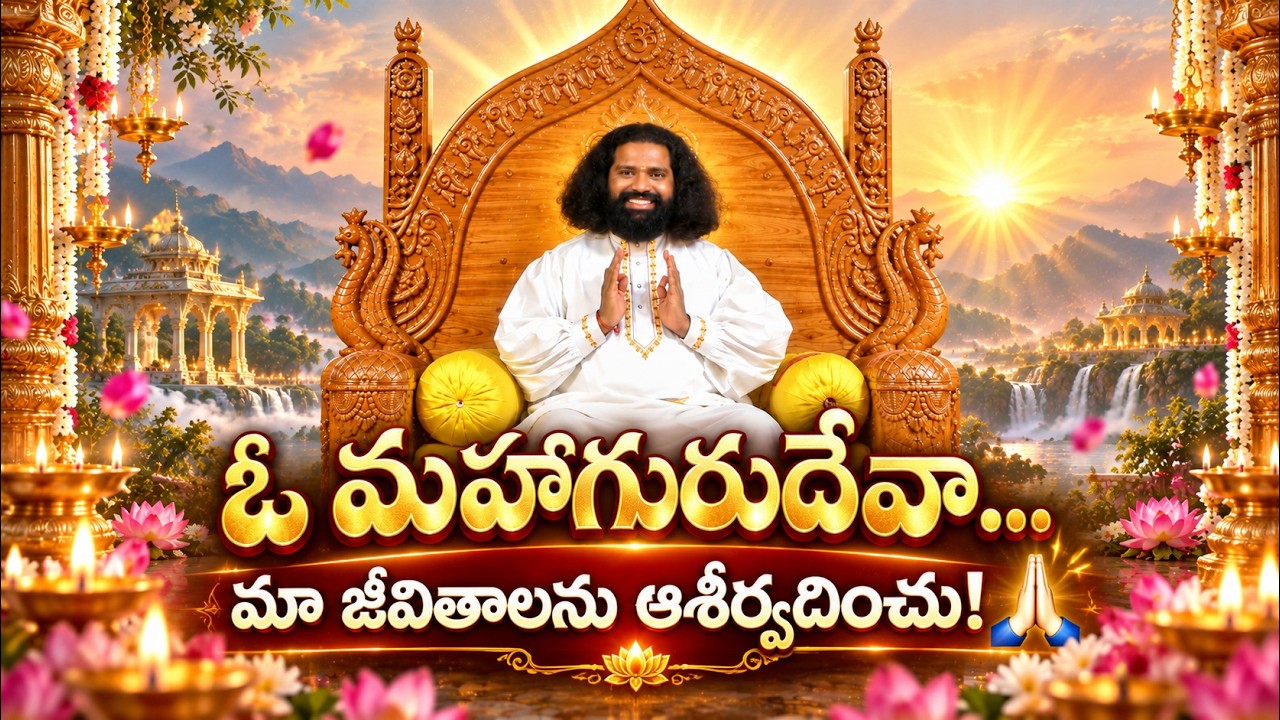 ఓ మహాగురుదేవా 🙏 | మహాగురు భక్తి గీతం | Mahaaguru | Aumaujayaa | 11092026