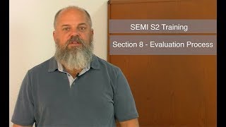 SEMI S2   Section 8 Evaluation Process P1