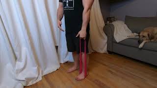How To: Mini Band Reverse Lunges