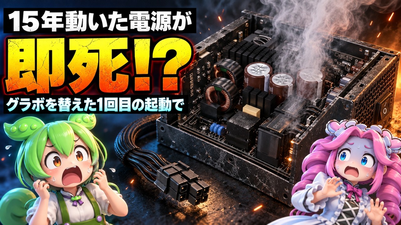 WARNING] 850W Power Supply That Lasted 15 Years Dies Instantly