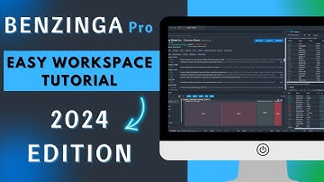 Benzinga Pro Workspace Tutorial [Simple Breakdown] #daytrading