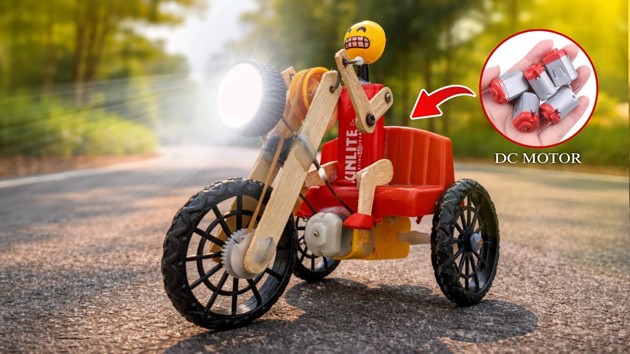 Как сделать дома электровелосипед с педальным приводом, который действительно ездит | Робот-велос...