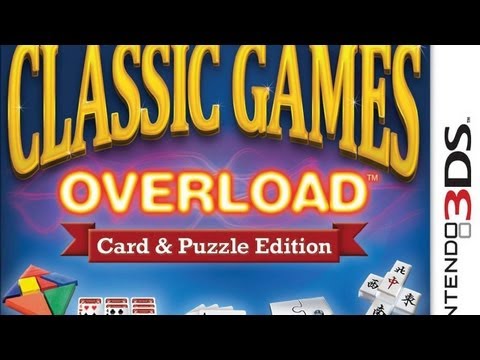 CGR Undertow - CLASSIC GAMES OVERLOAD: CARD & PUZZLE EDITION review for Nintendo 3DS